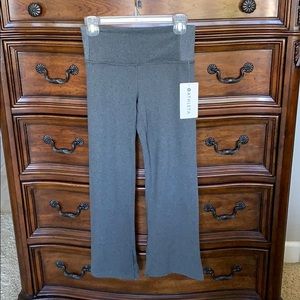 Athlete Barre Kickflare Pants size S. Heather Grey